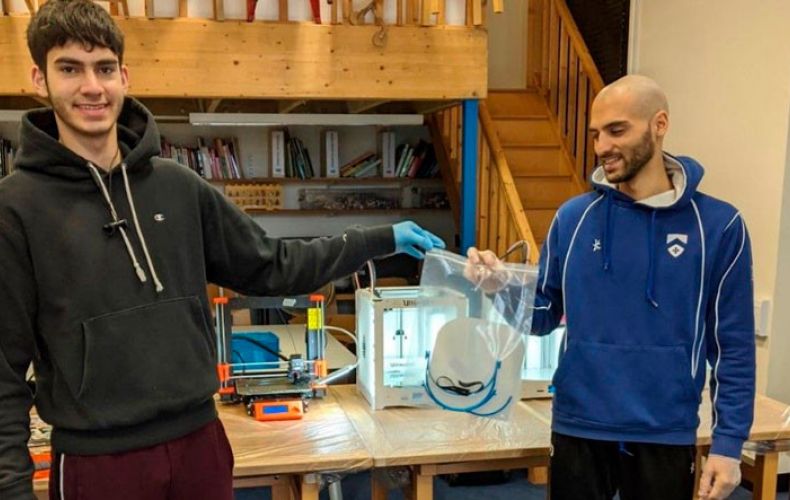 Լոնդոնում ուսանող Ձավարյան եղբայրները նորարարական դիմակներ են պատրաստել և 30 000 հատ ուղարկել Հայաստան