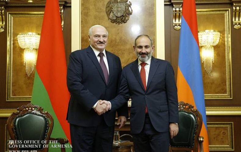 Никол Пашинян направил поздравительное послание Александру Лукашенко по случаю Дня независимости страны