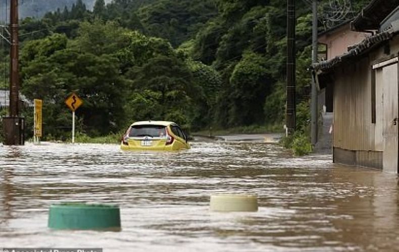 Ջրհեղեղ Ճապոնիայում. հաղորդվում է մի քանի զոհերի եւ տասնյակ կորածների մասին
