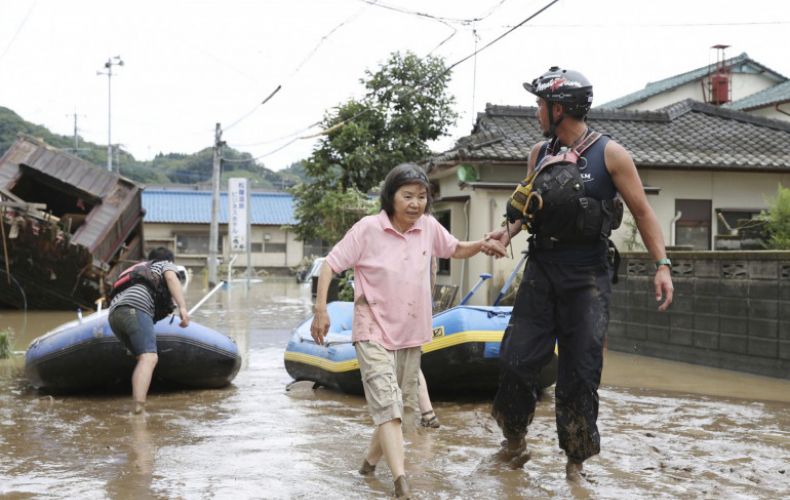 Ճապոնիայում ջրհեղեղների հետևանքով 52 մարդ է զոհվել. 1,28 միլիոն մարդ նախապատրաստվում է տարհանման (լուսանկարներ)

