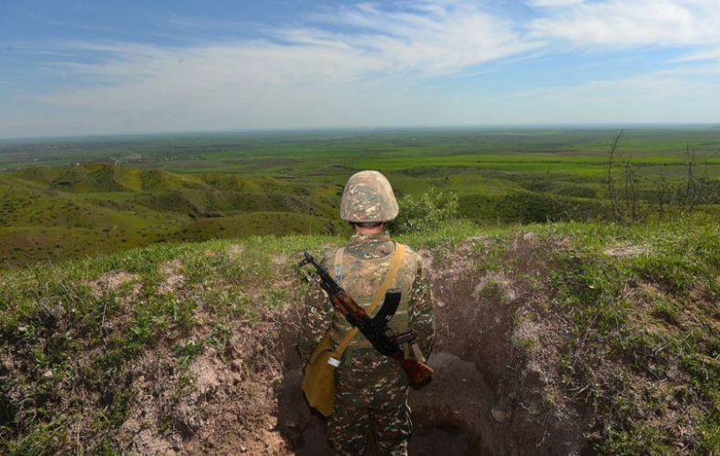 Минобороны: Ситуация на границе Арцаха и Азербайджана в основном спокойная