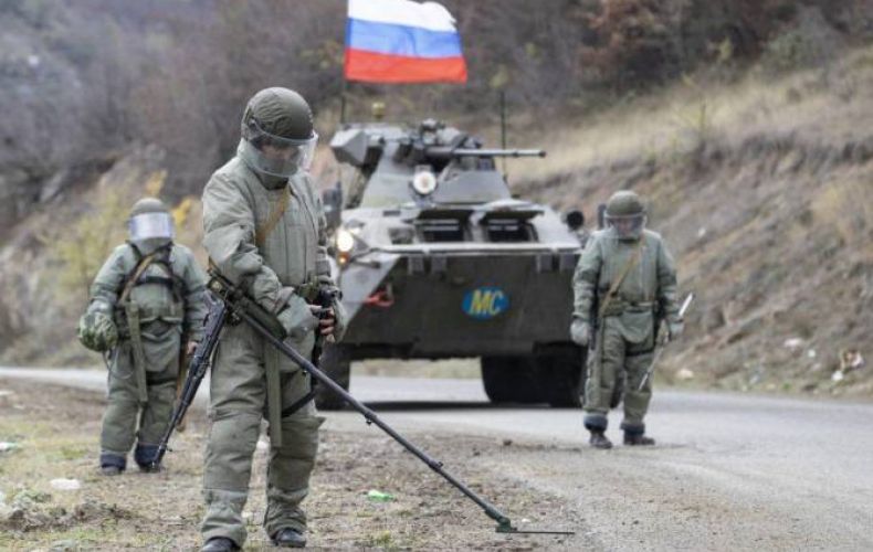 Russian peacekeepers defuse about 100 explosive devices in Nagorno Karabakh