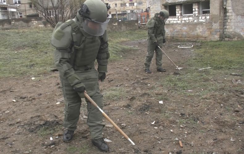 Russian peacekeepers start demining outskirts of Artsakh’s Martakert