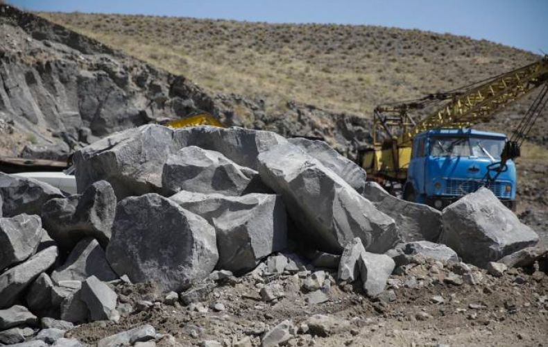 Quarry output to be used for building new town in Artsakh