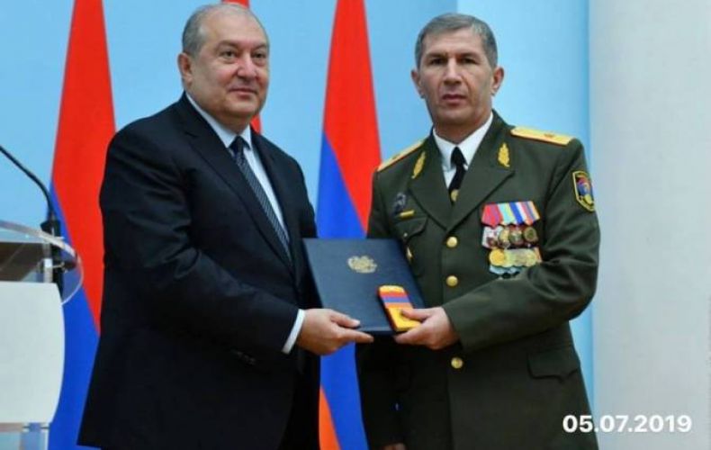 Armenia’s President Meets Chief of General Staff of Armed Forces