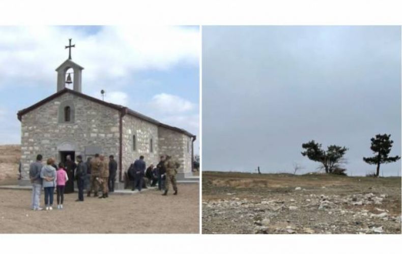 ВВС: Азербайджан полностью разрушил армянскую церковь
