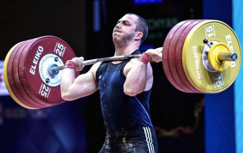 European Weightlifting Championships: Armenia's Hakob Mkrtchyan scores bronze medal