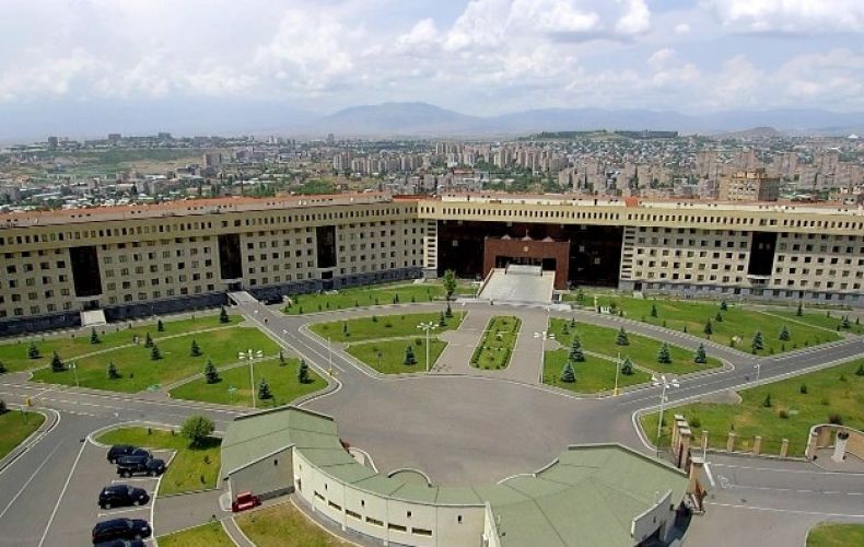 MOD dismisses Azerbaijan statement on Armenia army firing toward Nakhchivan
