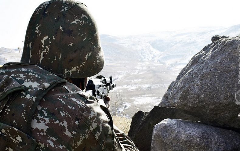 Азербайджанские военнослужащие подвергли обстрелу армянские позиции на участке Ерасха