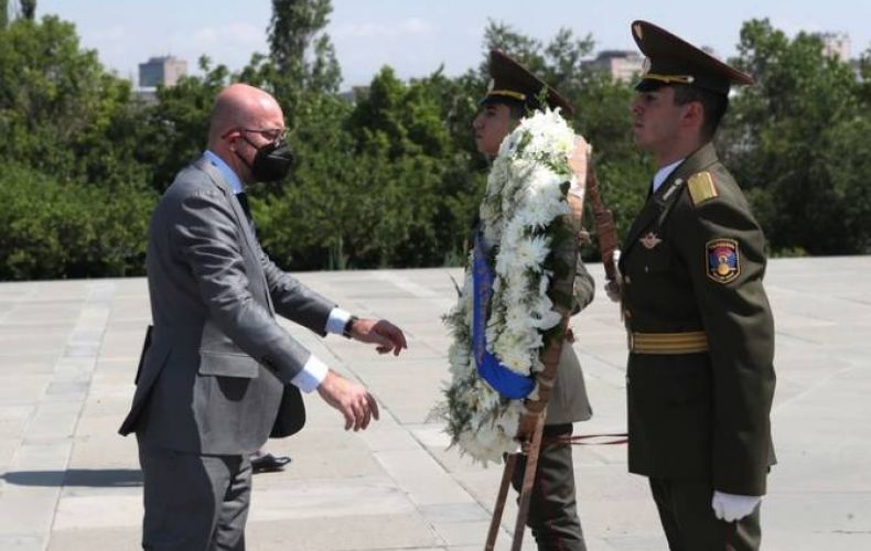Шарль Мишель почтил память жертв Геноцида армян