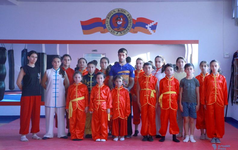 В Степанакерте прошли мастер-классы по спорту «ушу кунг-фу».