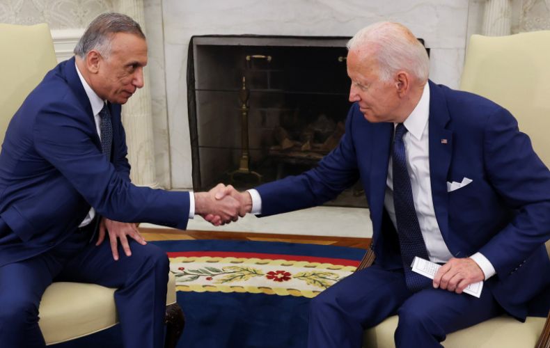 Biden, Kadhimi seal agreement to end US combat mission in Iraq