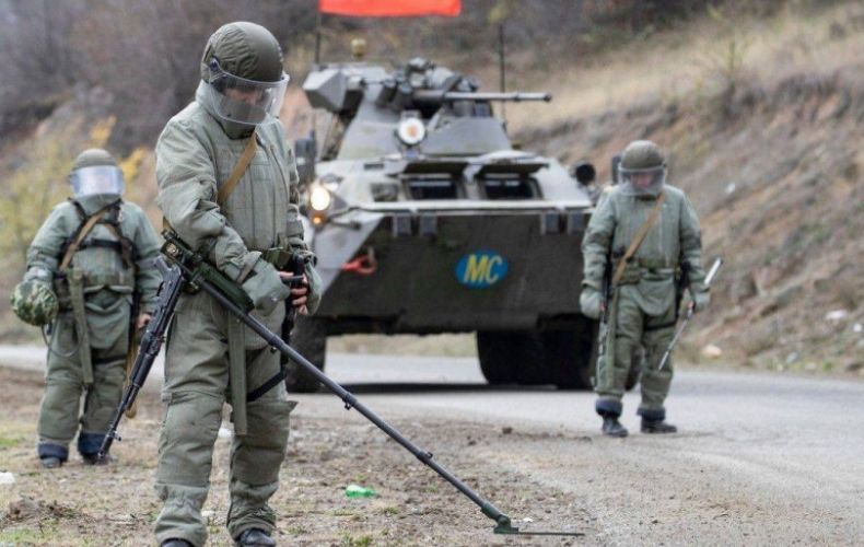 Russian peacekeepers defuse over 300 explosive objects in Artsakh