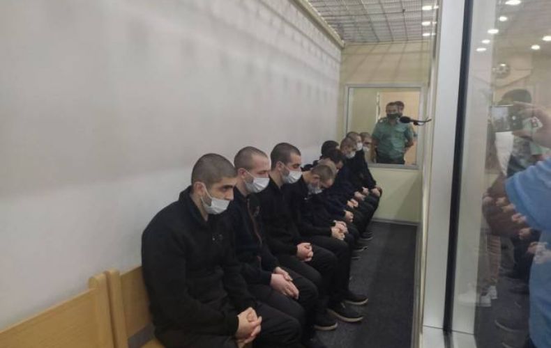 В Баку 13 армян военнопленных по сфабрикованным обвинениям приговорены к 6 годам лишения свободы