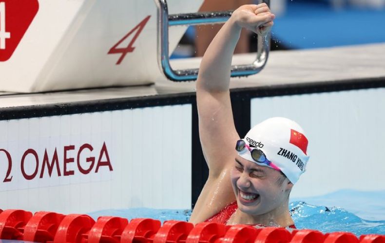 Չին լողորդուհին 1 ժամում 2 ոսկե մեդալ է նվաճել. Տոկիո-2020
