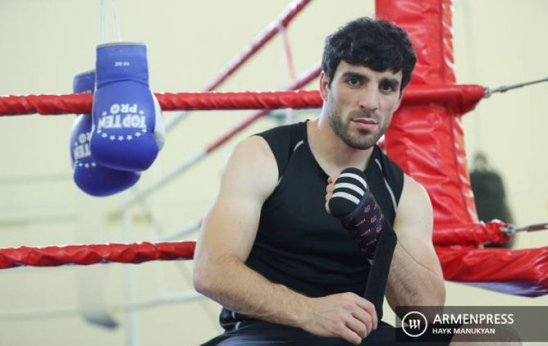 Boxing: Armenia’s Bachkov enters Tokyo 2020 quarterfinal with 4:1 win over Azerbaijan’s Chalabiyev