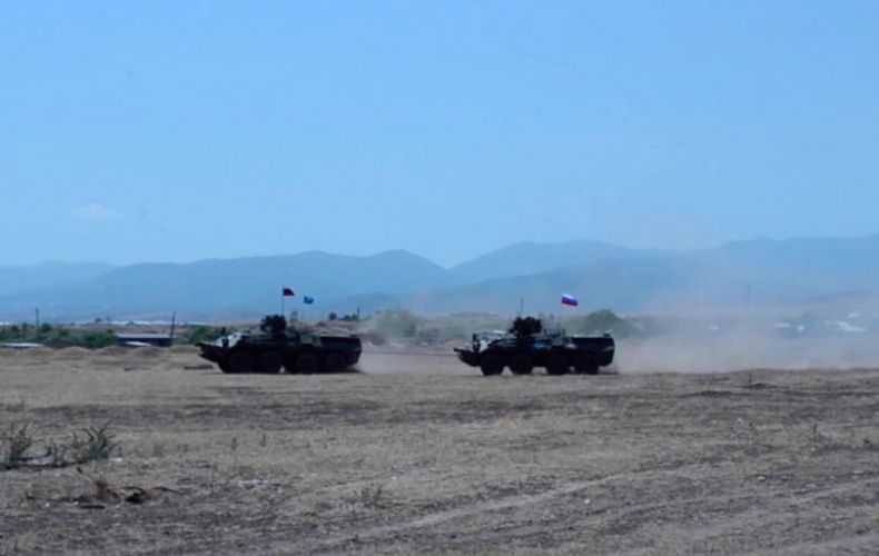 Russian peacekeepers practice modern combat tactics at training ground in Artsakh
