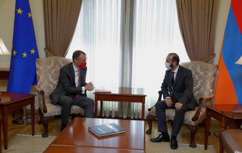 Ararat Mirzoyan and Toivo Klaar discuss regional security