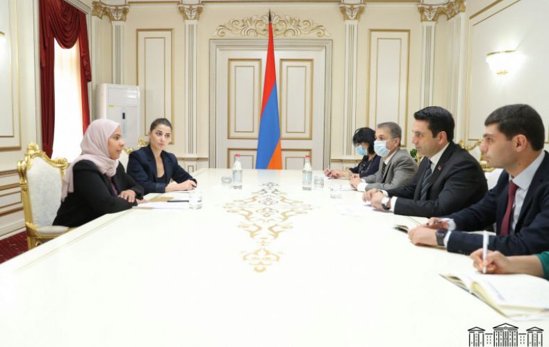 В ближайшее время будет сформирована межпарламентская группа дружбы Армении и ОАЭ
