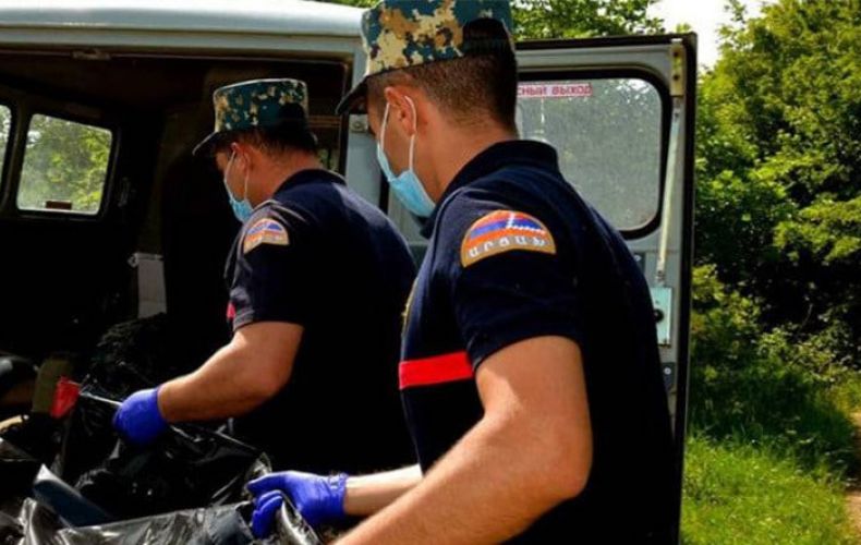 В районе Варанда обнаружены останки погибшего в ходе военных действий военнослужащего