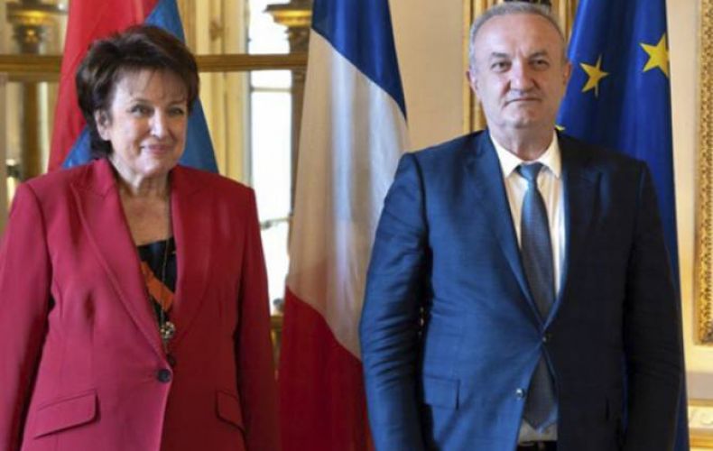 Armenian, French culture ministers discuss cooperation in preservation of Artsakh’s cultural heritage