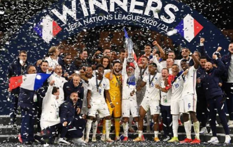 Ֆրանսիայի հավաքականը նվաճեց Ազգերի լիգայի գավաթը