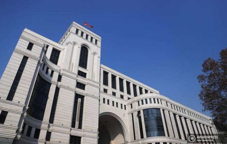 Armenia Foreign Ministry strongly condemns Azerbaijan’s gross violation of ceasefire in Artsakh