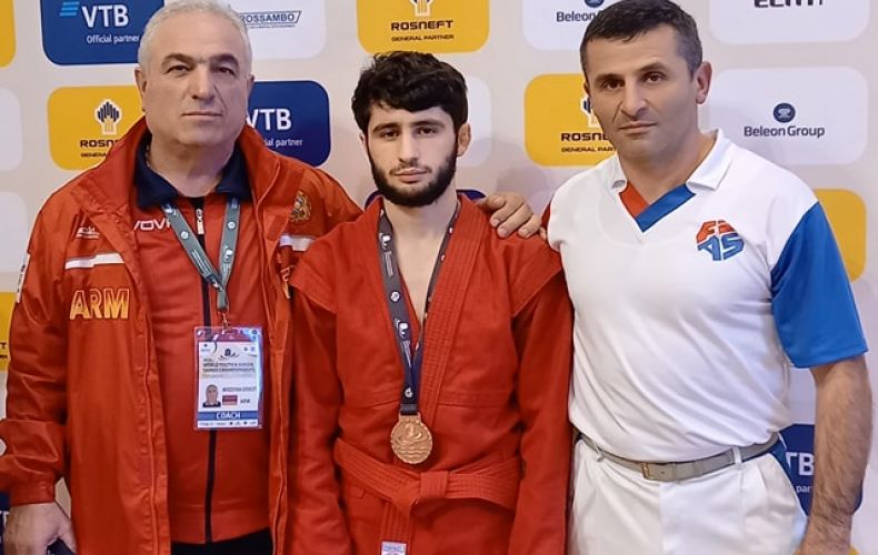 Artsakh sambo wrestler won bronze medal at the World Championship