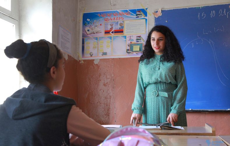 Ուժեղ պետություն ստեղծելով միայն կարող ենք պահպանել մեր գոյությունն ու ինքնությունը. «Դասավանդի՛ր, Հայաստան»-ի՝ Ճանկաթաղ գործուղված ուսուցչուհի(լուսանկարներ)