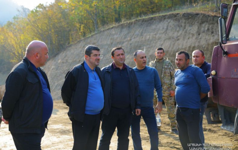 Президент Араик Арутюнян совершил рабочую поездку