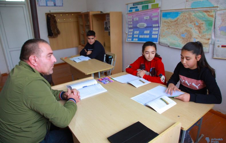 Посредством знаний мы построим будущее Арцаха: Учитель программы «Учи, Армения», направленный в командировку в Мохратаг (фотографии)