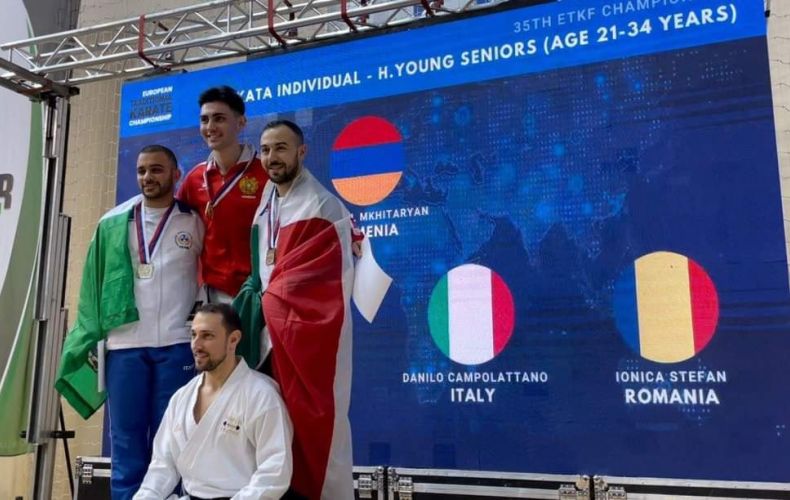 Artsakh athletes return from the European Traditional Karate Championship with a victory