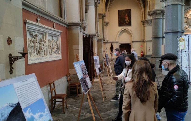 В Антверпене состоялось открытие выставки, посвященной Арцаху и Геноциду армян
