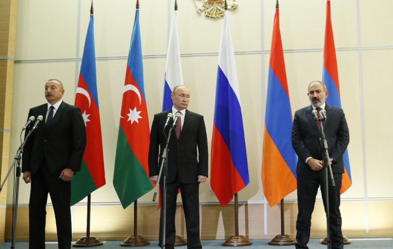 Заявление лидеров Армении, Азербайджана и России по итогам встречи в Сочи