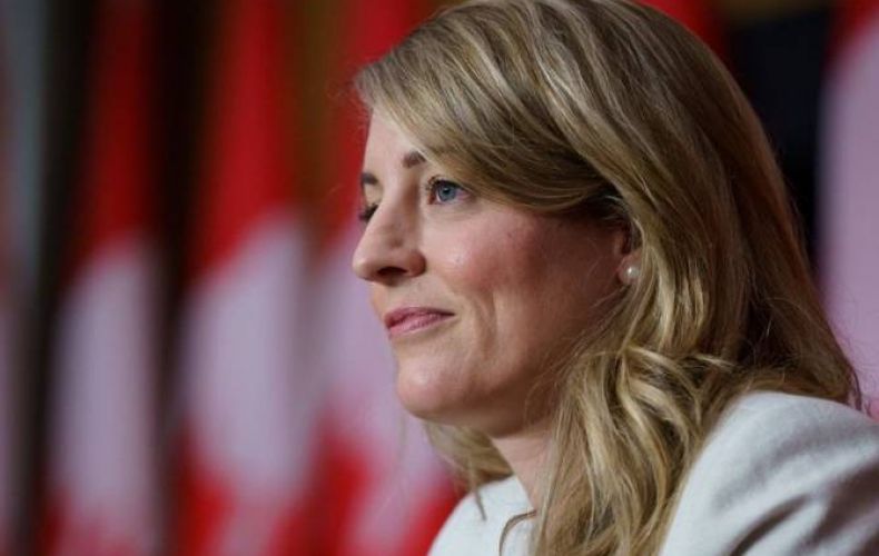 Canada FM expresses solidarity with Armenian people