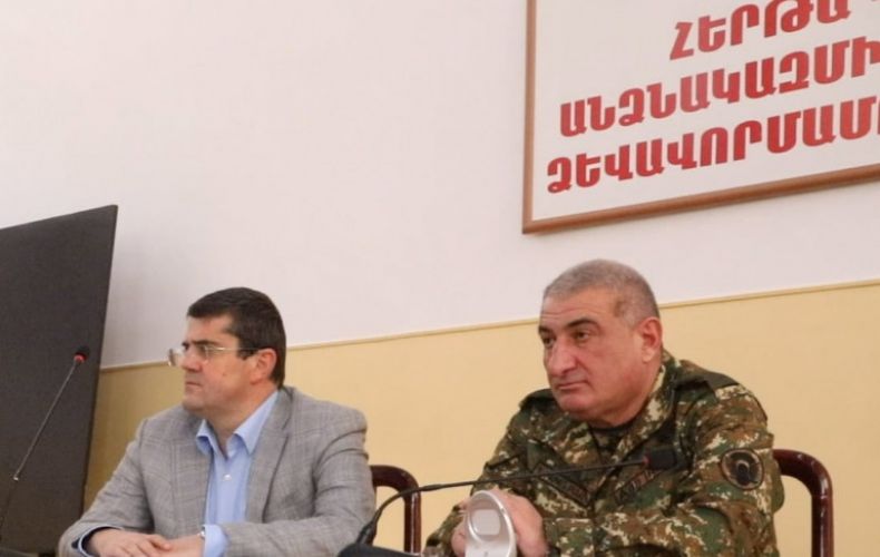 Будет сделано все возможное для обеспечения высокого уровня безопасности в Арцахе:  Араик Арутюнян принял участие в заседании Военного совета Армии обороны