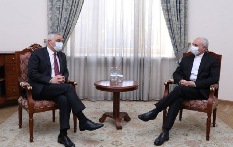 Մհեր Գրիգորյանը և Իրանի դեսպանը քննարկել են ՀՀ-ի և Իրանի միջկառավարական հանձնաժողովի նիստի կազմակերպմանն առնչվող հարցեր