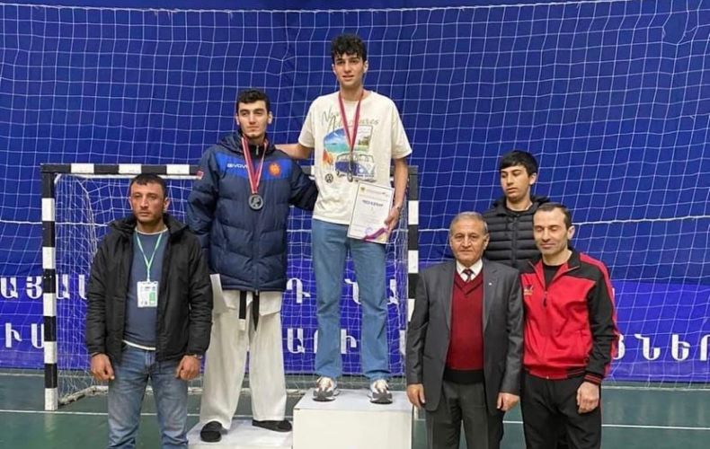 Спортсмен из Арцаха стал чемпионом Армении по тхэквондо