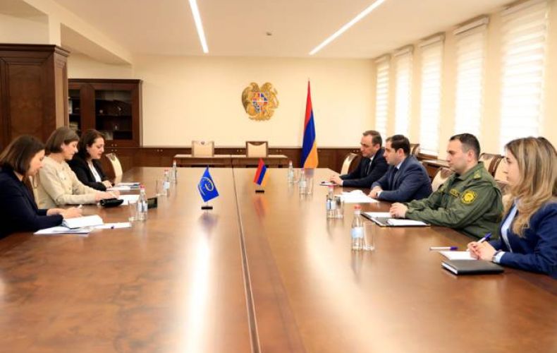 Armenian Defense Minister receives Head of CoE Armenia Office