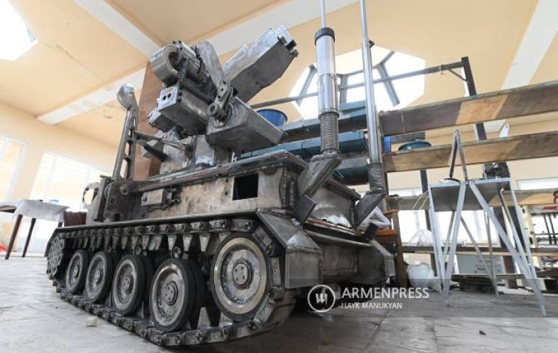 Scorpion: Armenian company makes lethal UGV capable of replacing soldiers on battlefield
