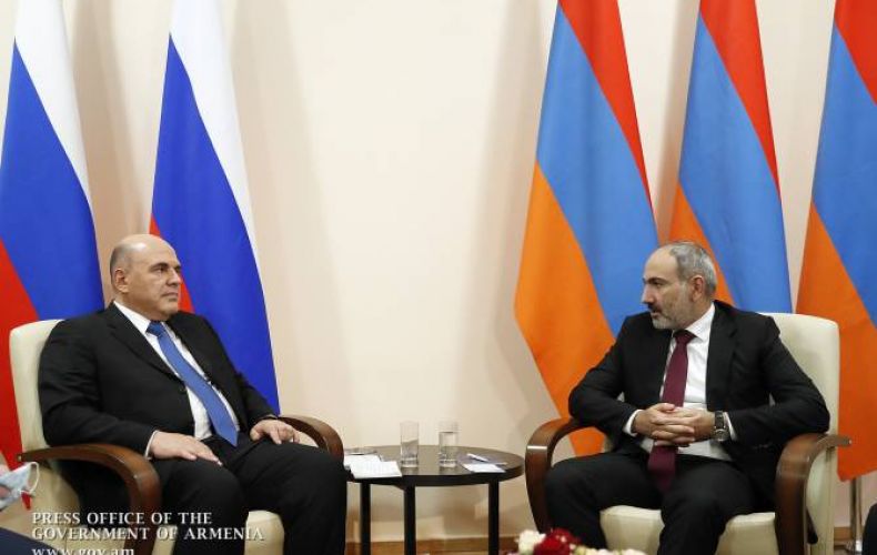 Мишустин призвал более активно использовать национальные валюты в двусторонней торговле с Арменией