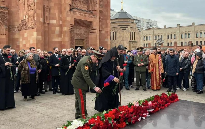 Մոսկվայում հարգանքի տուրք են մատուցել Հայոց ցեղասպանության զոհերի հիշատակին
