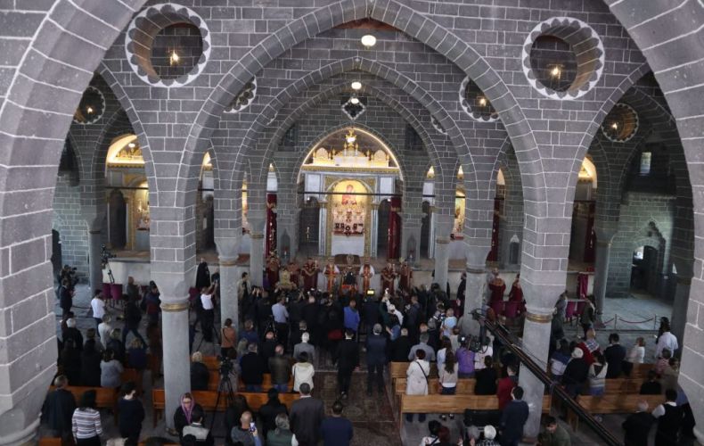 Դիարբեքիրի հայկական եկեղեցում 7 տարվա ընդմիջումից հետո առաջին պատարագն է մատուցվել
