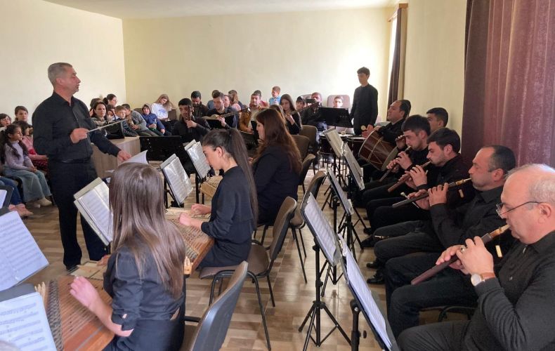  State Orchestra of  National Instruments launched a series of lessons-concerts in Republic's schools

