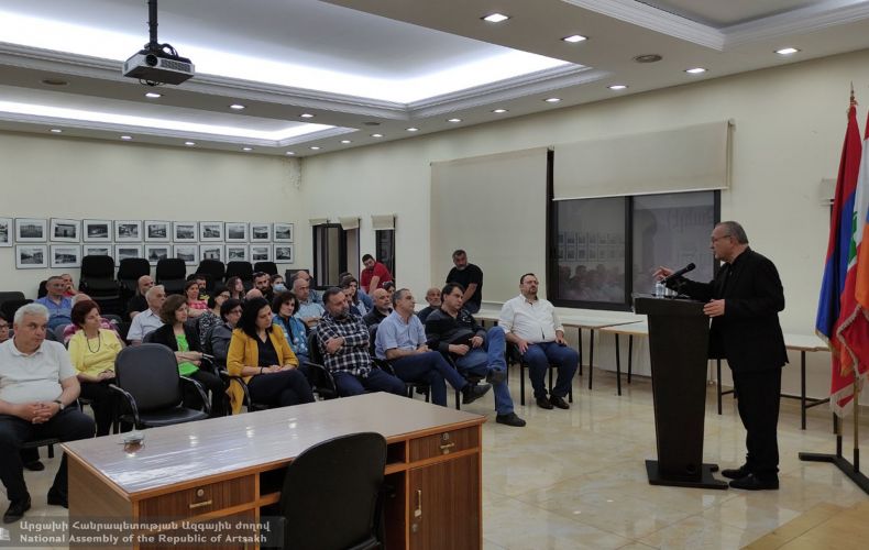 Delegation of Artsakh led by Artsakh NA Speaker visits Lebanon