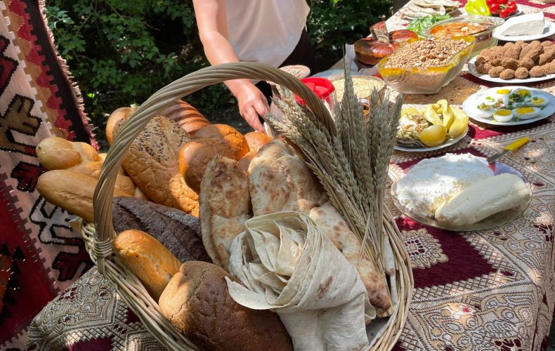 В селе Хаци был организован хлебный фестиваль
