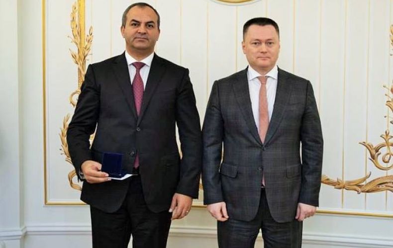 Генпрокурор Армении награжден медалью «Почетный прокурор стран СНГ»