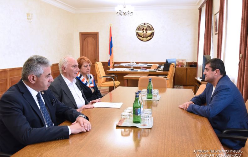 
President Harutyunyan received members of the “In support of Artsakh” Initiative