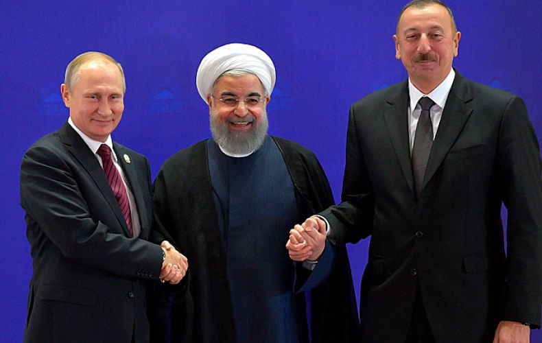 Պուտինը հանդիպումներ է ունեցել Իրանի և Ադրբեջանի նախագահների հետ
