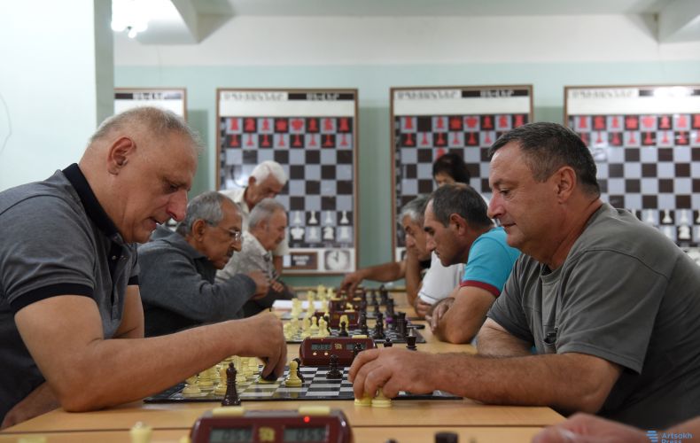 A chess tournament between disabled and wounded freedom fighters started in Stepanakert
